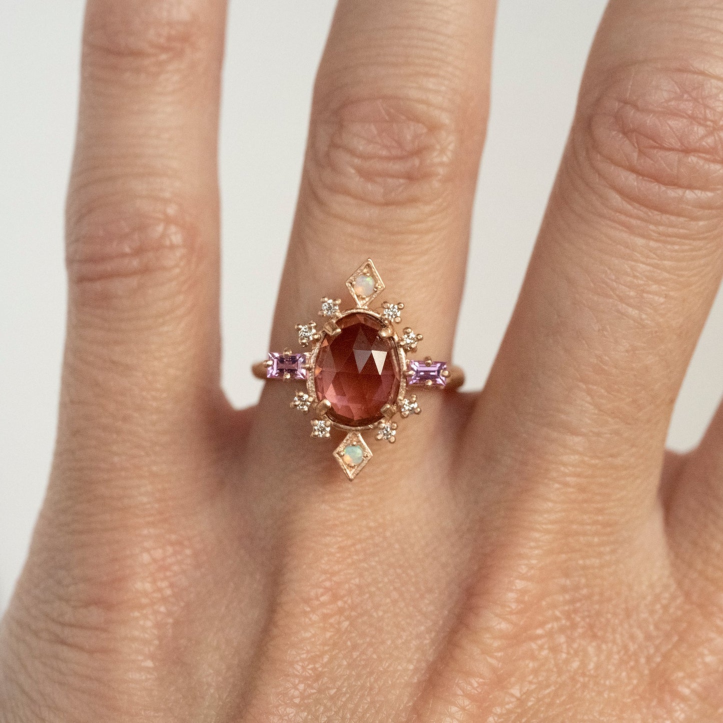Sparkle Burst Tourmaline Ring