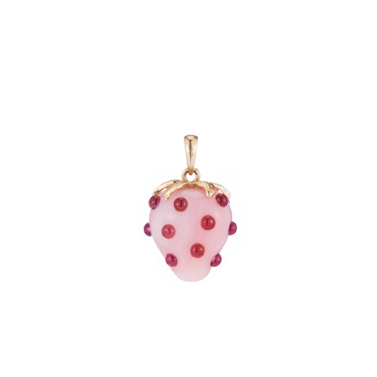 Strawberry Opal Charm