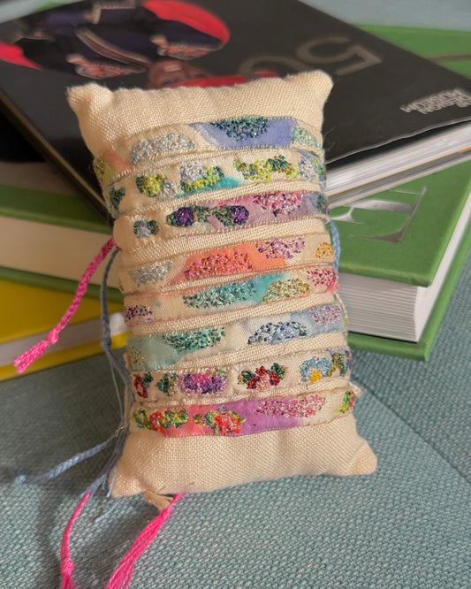 Needle Point Silk Bracelet
