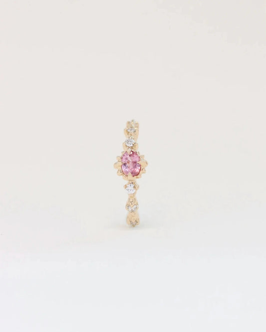 Daol Pink Sapphire Earring