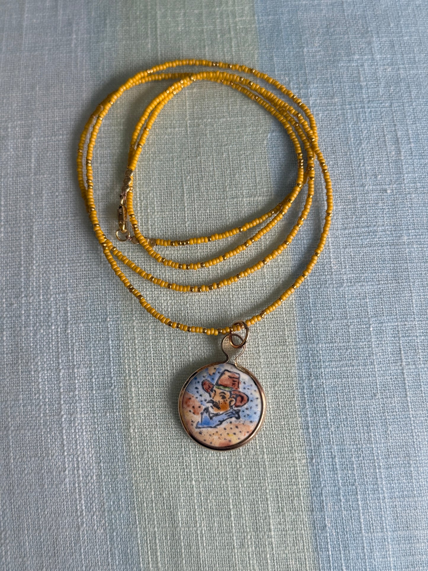 Enamel Pendants