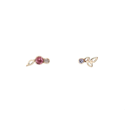 Rosebud Stud Earrings