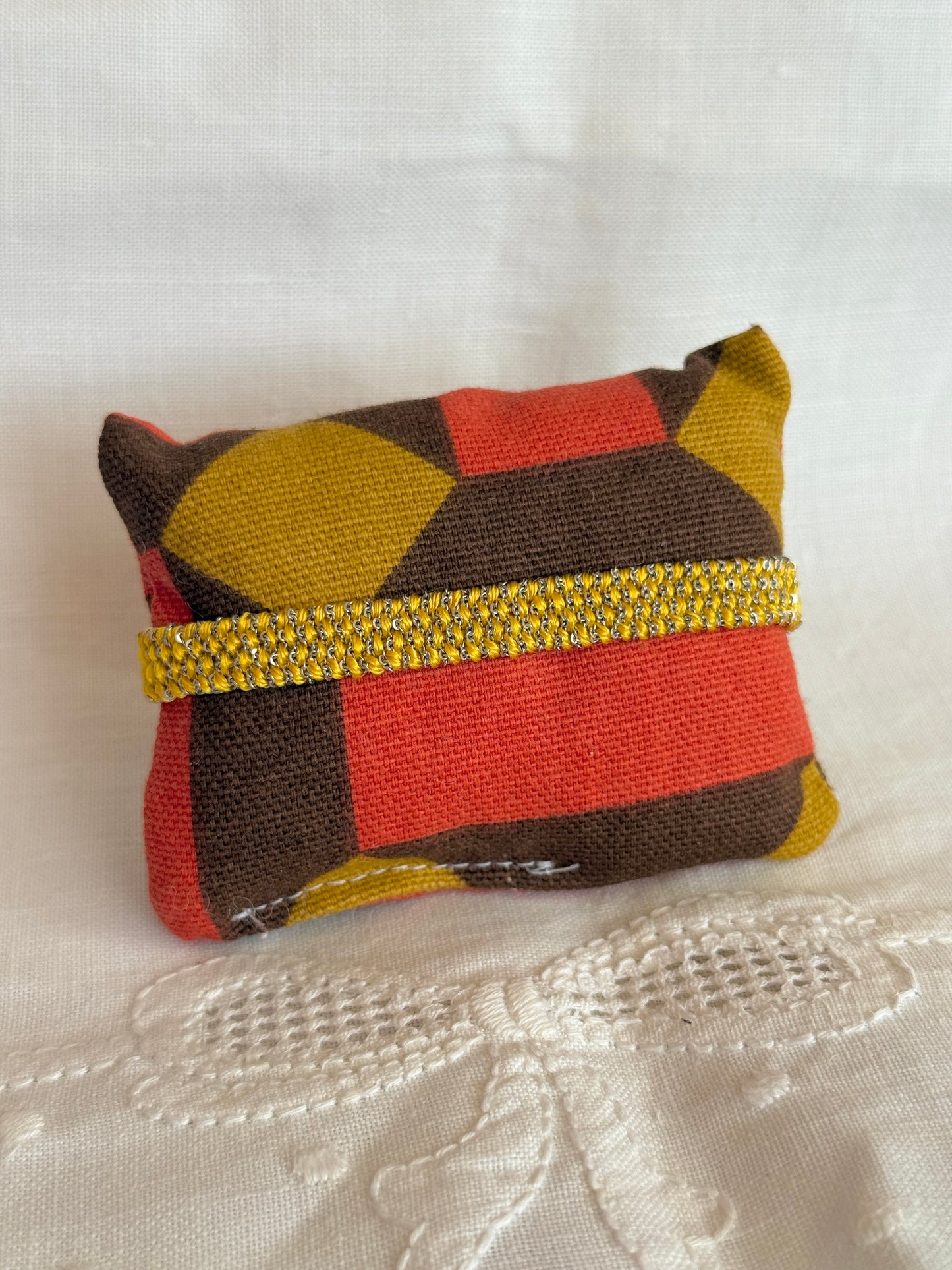 Textured Woven Bracelet - Marigold
