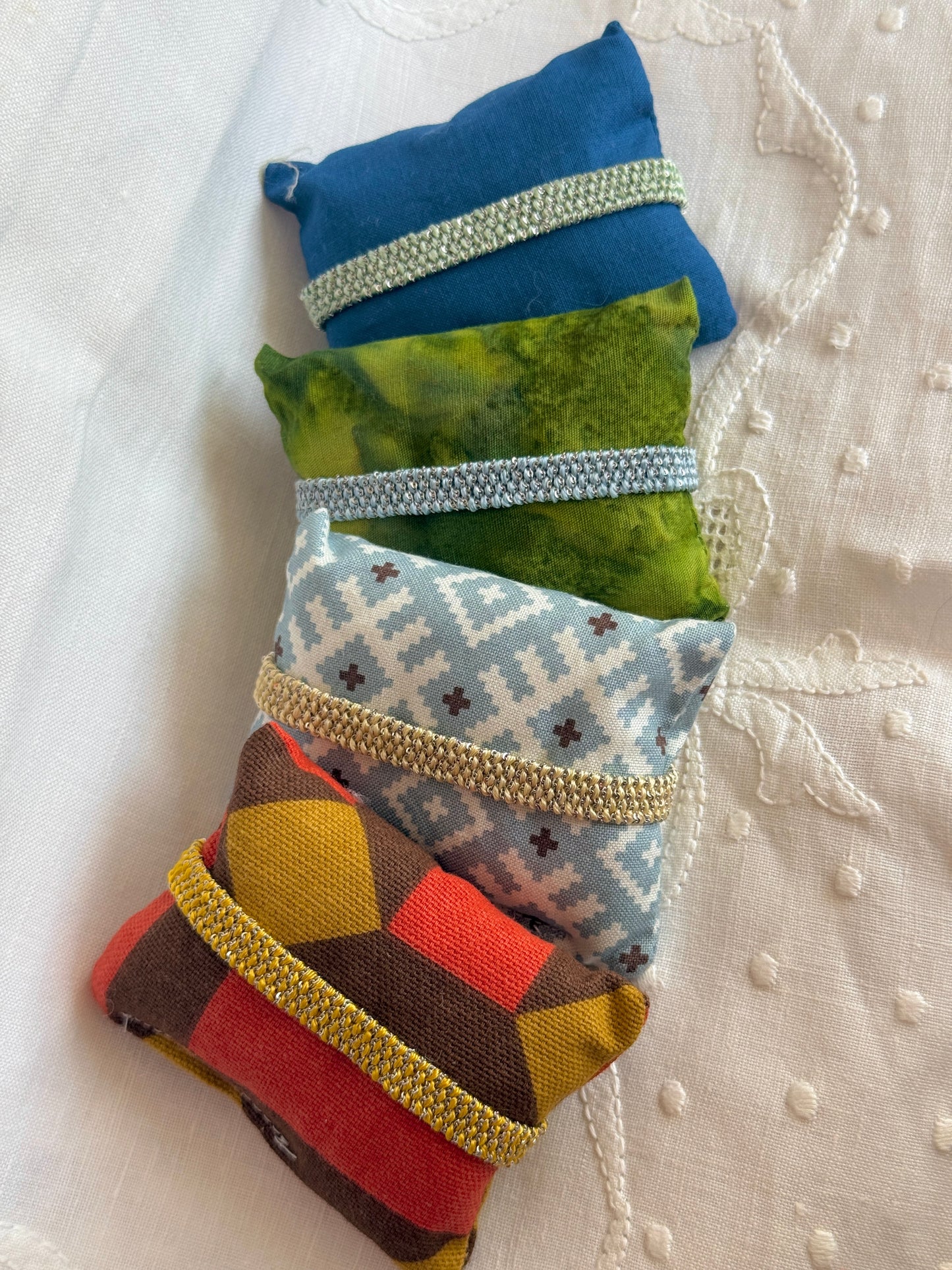 Textured Woven Bracelet - Mint