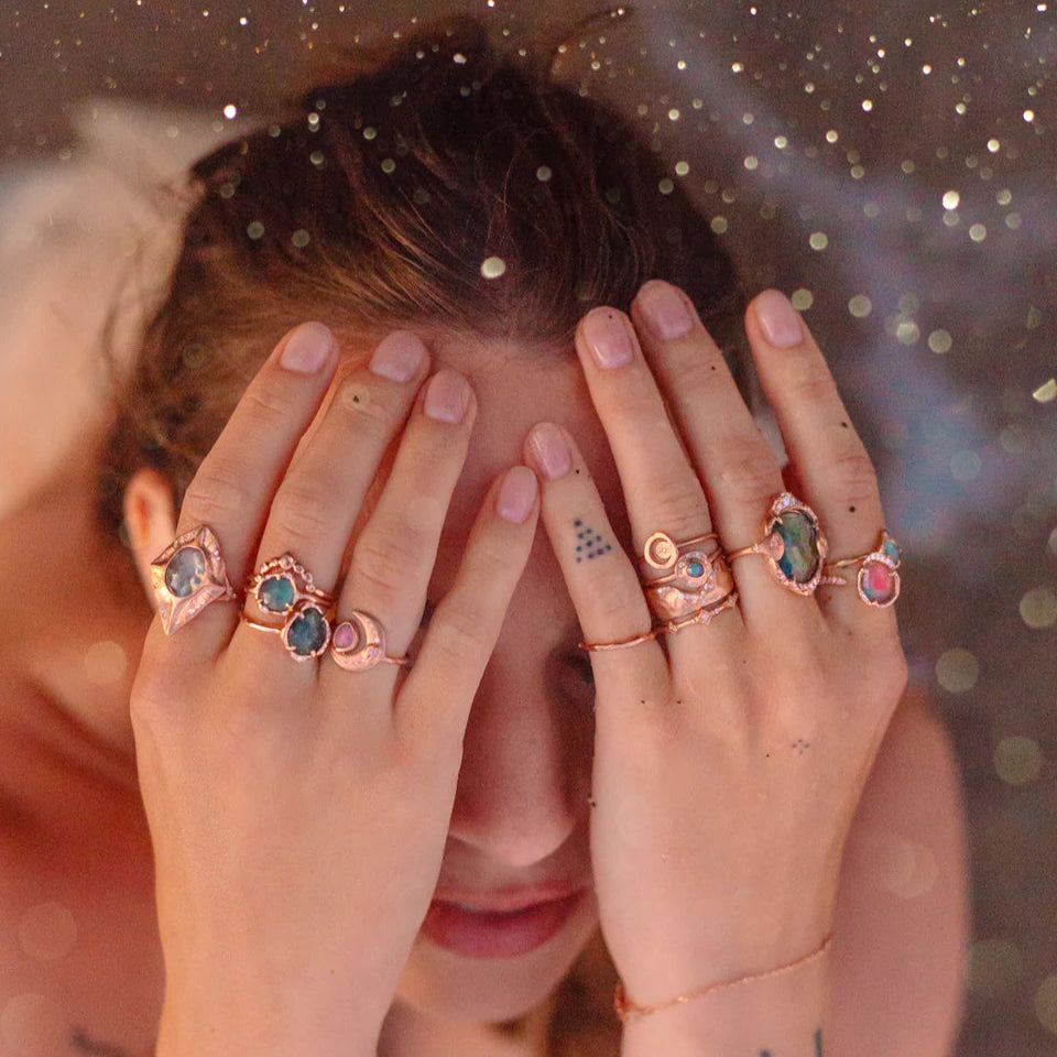 Moon Tourmaline Ring