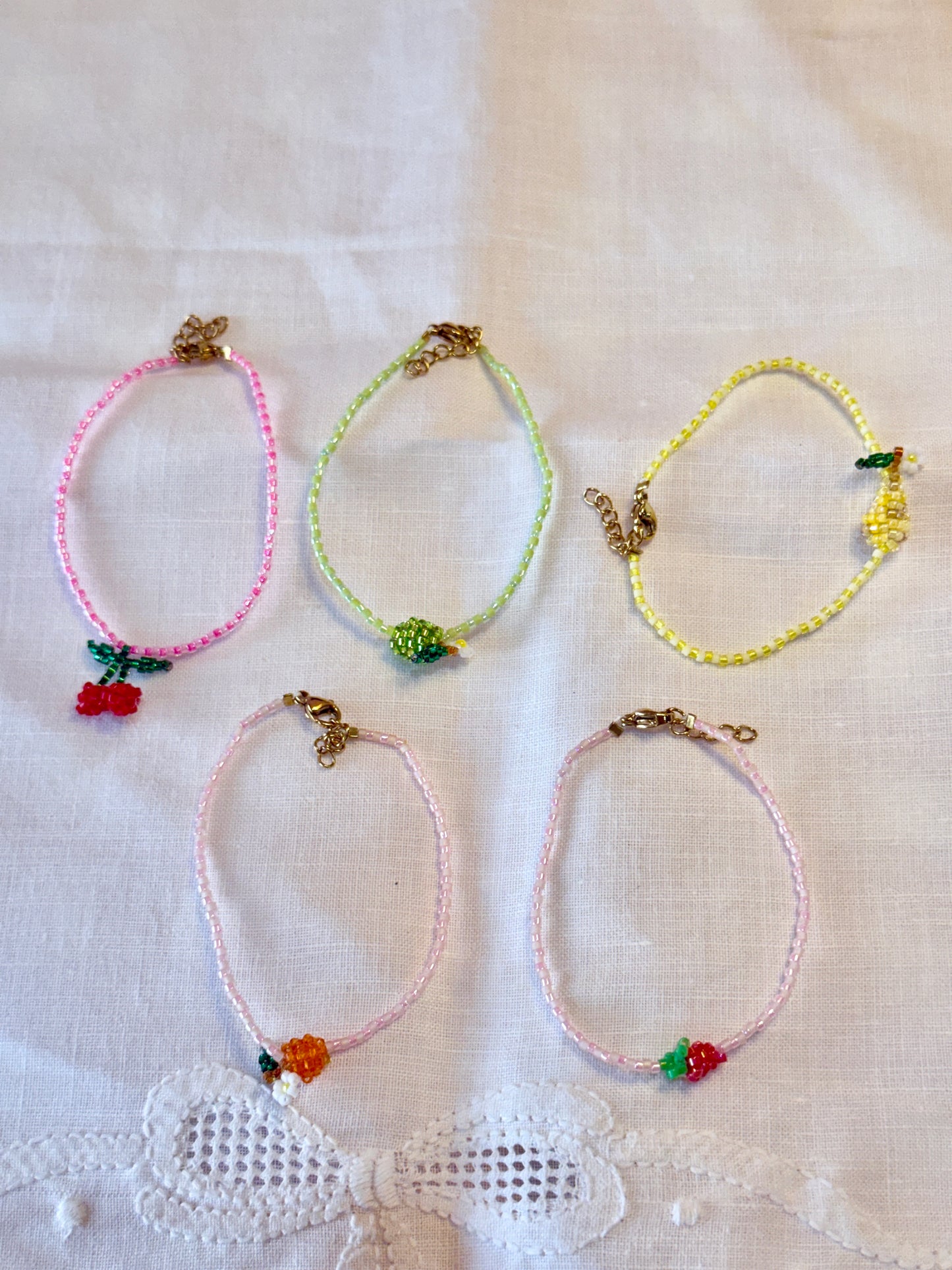 Strawberry Frutti Bracelet