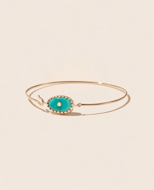 ORSO Turquoise Bangle Bracelet