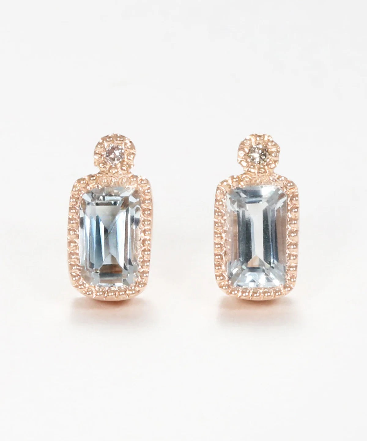 Aquamarine Studs