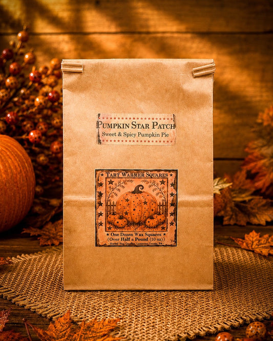 Pumpkin Star Patch Tarts