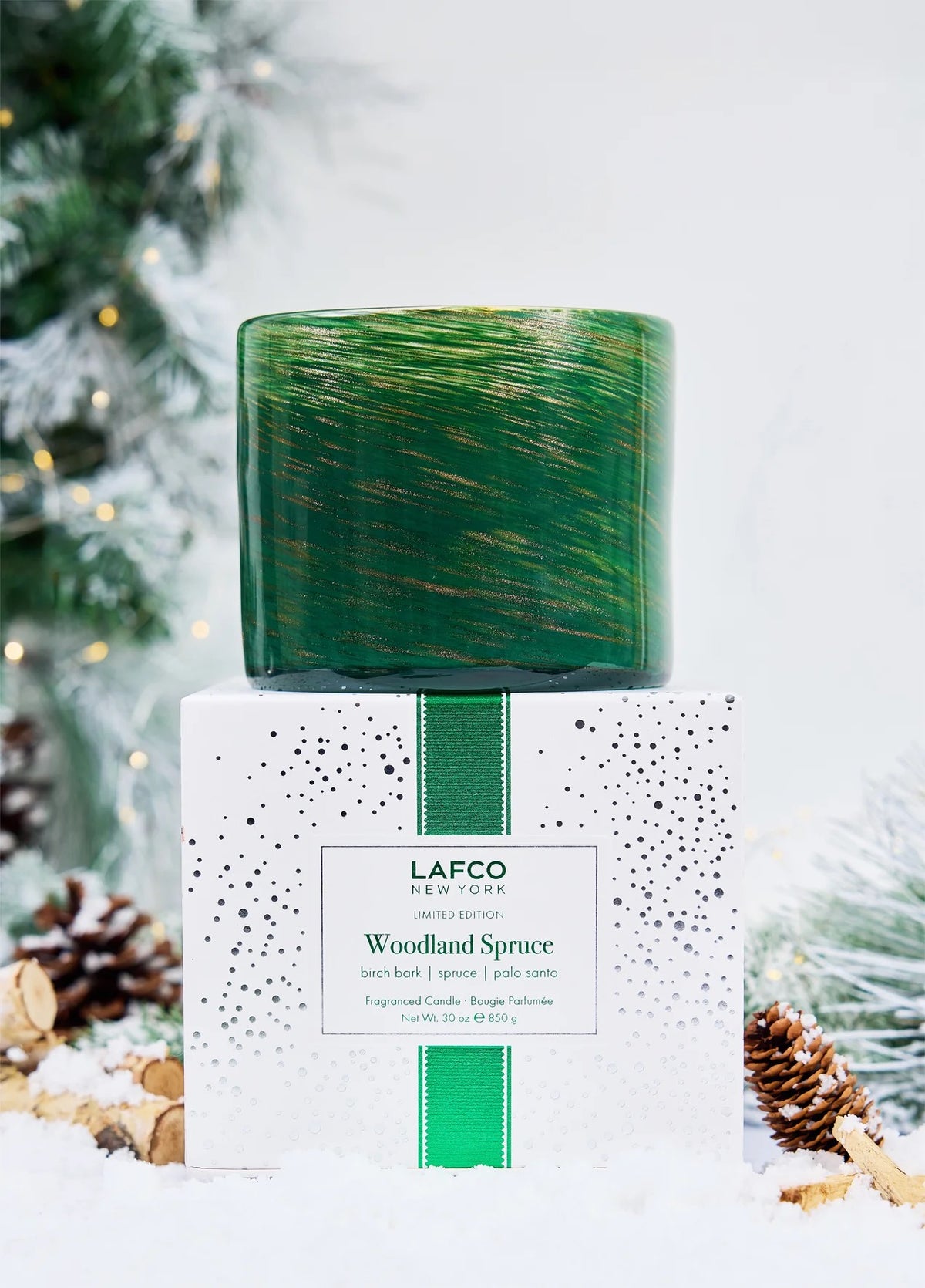 Woodland Spruce 3-Wick Candle