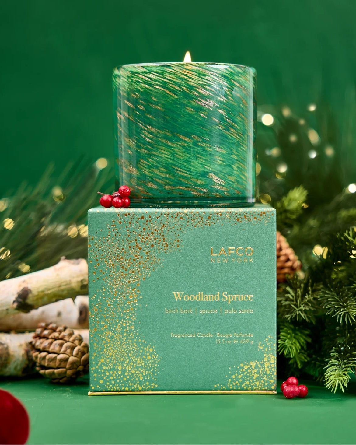 Holiday LAFCO - Woodland Spruce Signature Candle