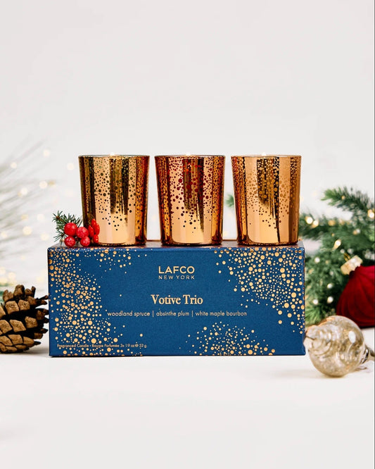Holiday LAFCO-  Votive Trio Gift Set