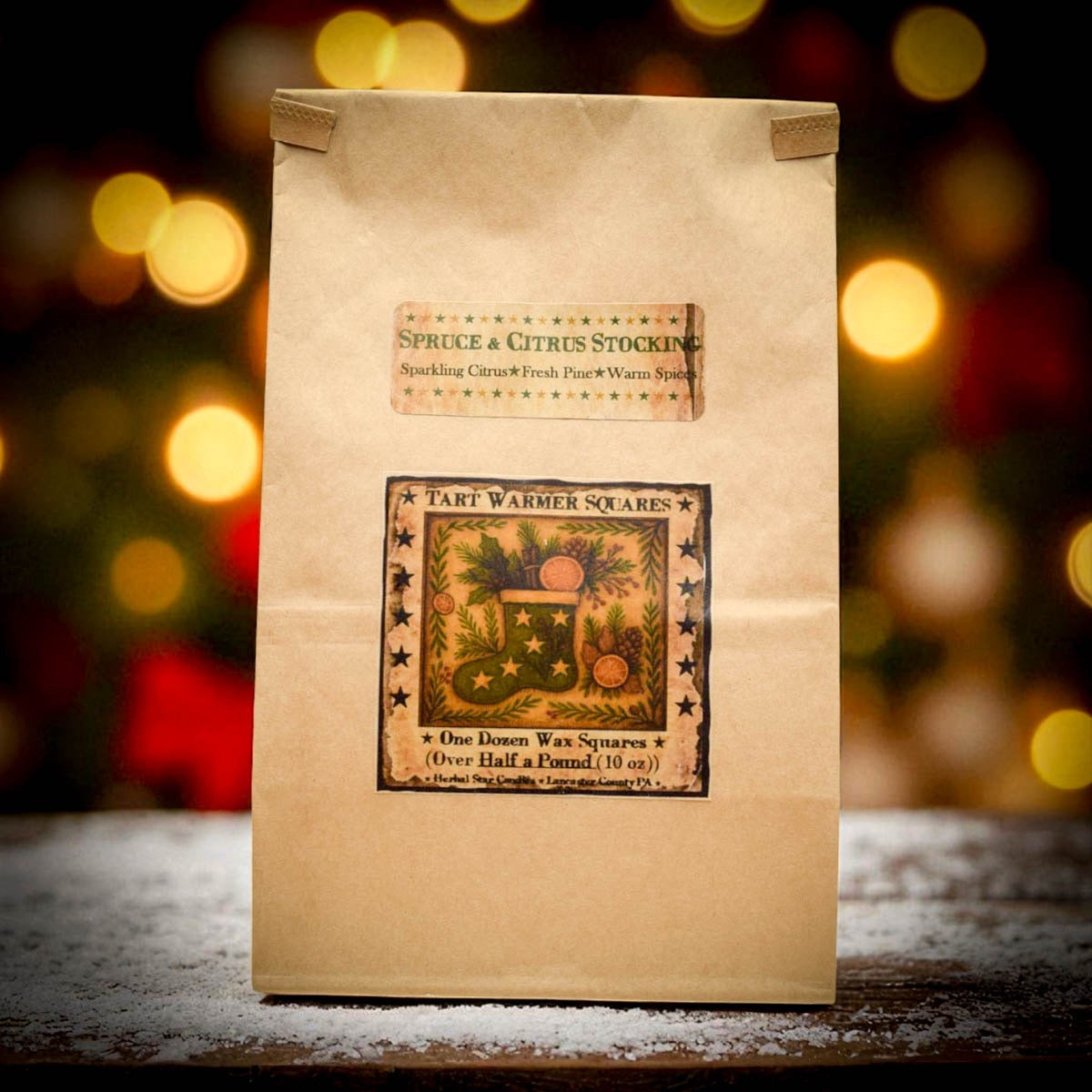 Spruce and Citrus Tarts