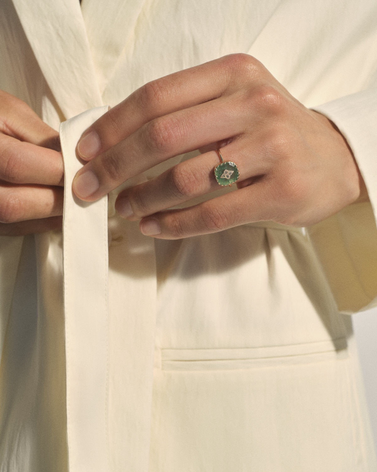PIERROT Aventurine Ring