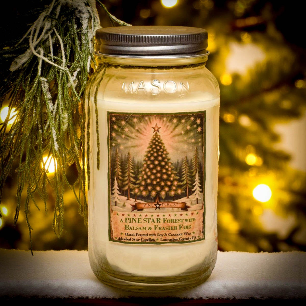 Lancaster Candle - Pine Star Forest