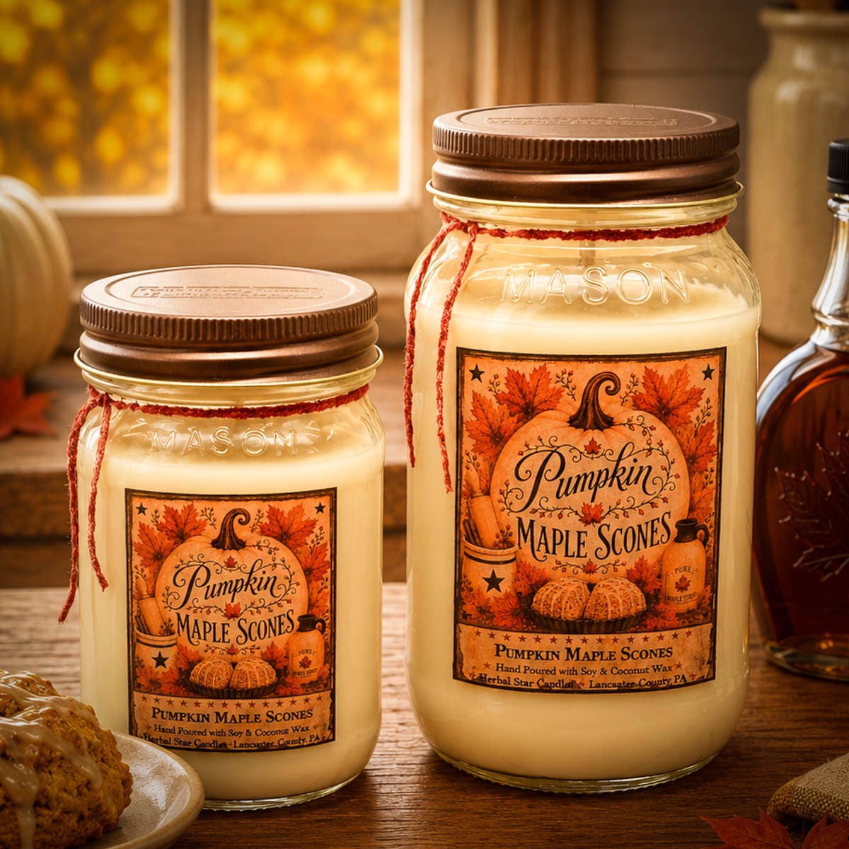 Pumpkin Maple Scones Candle