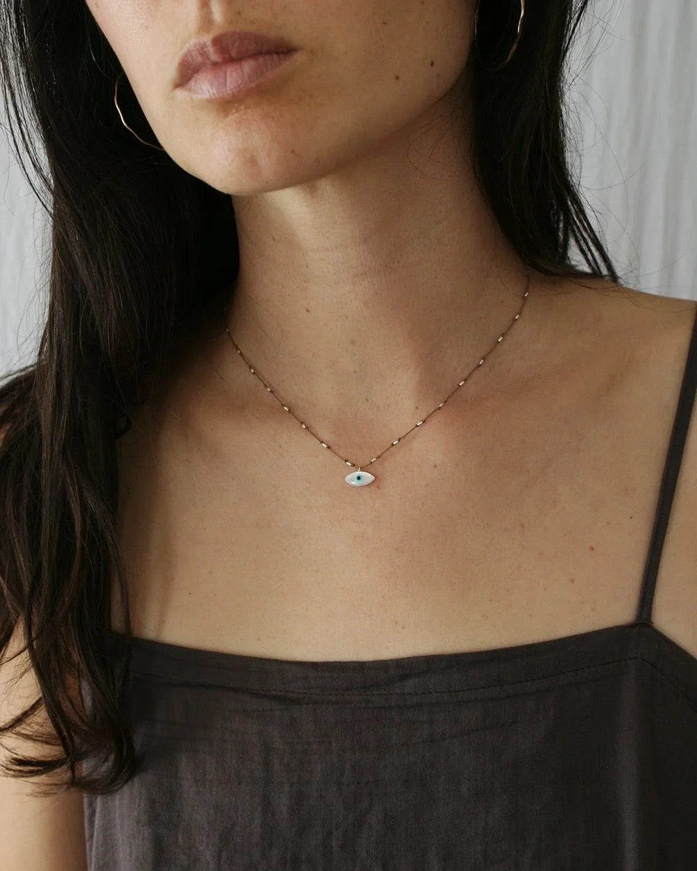 Protective Eye Cord Necklace