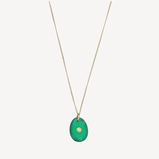 ORSO Green Onyx Necklace