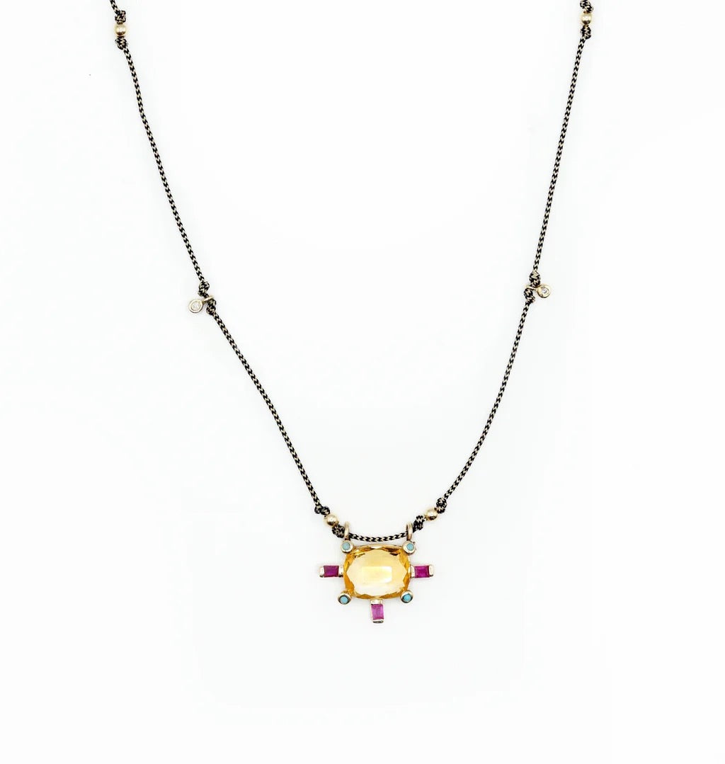 The Juno Fairy Citrine Necklace