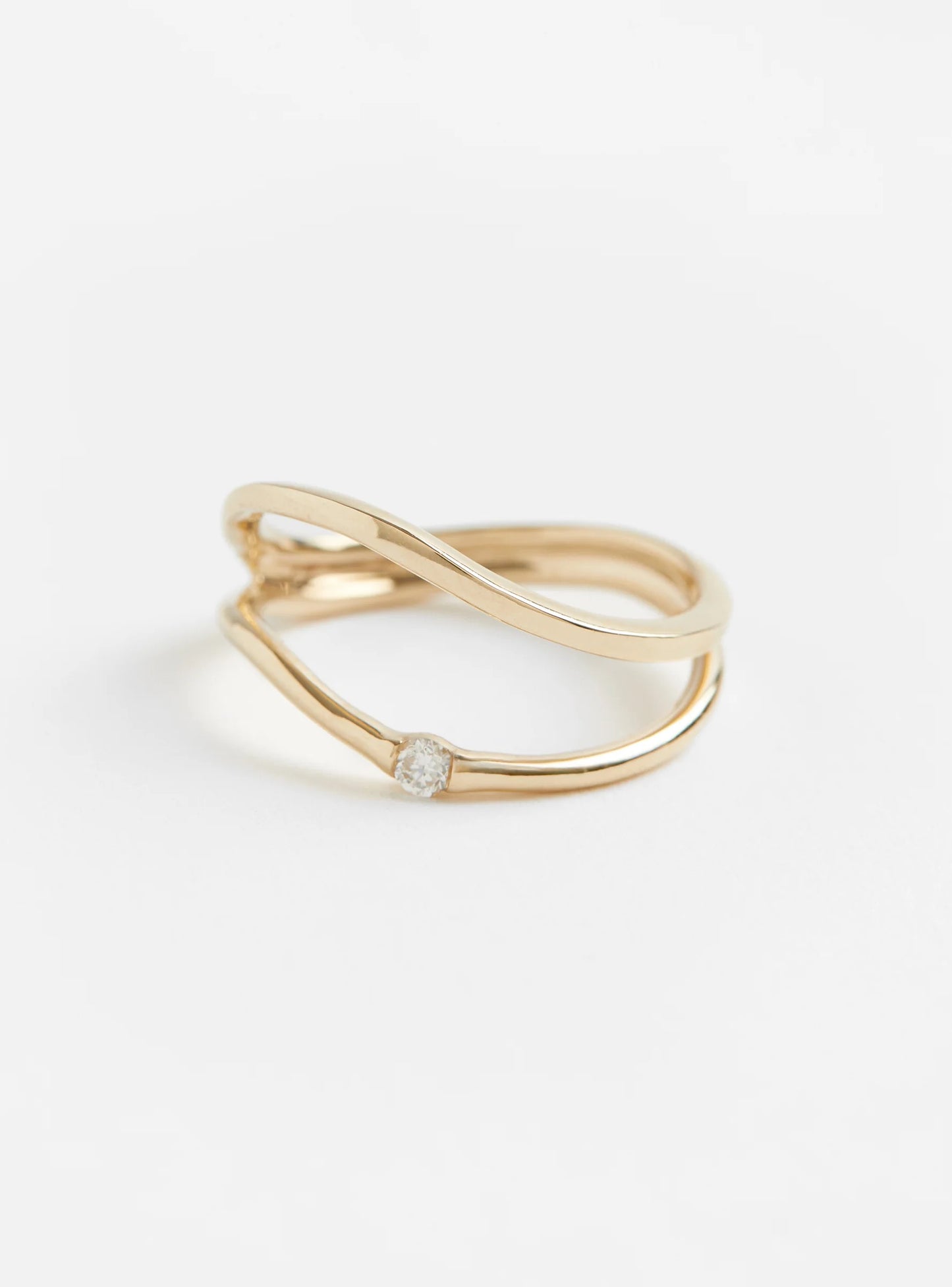 Dune Double Ring