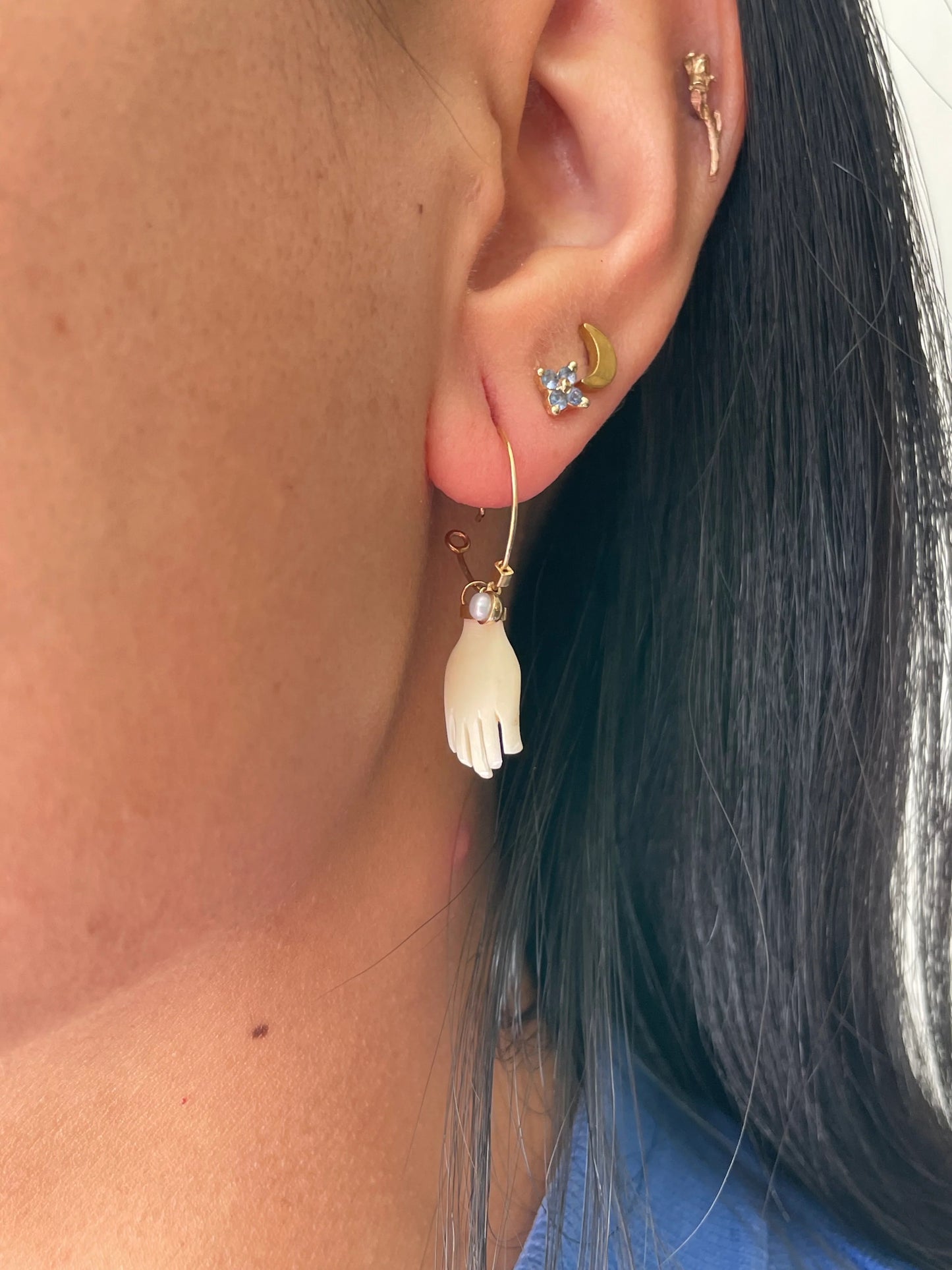 Ivory Hands Hoops