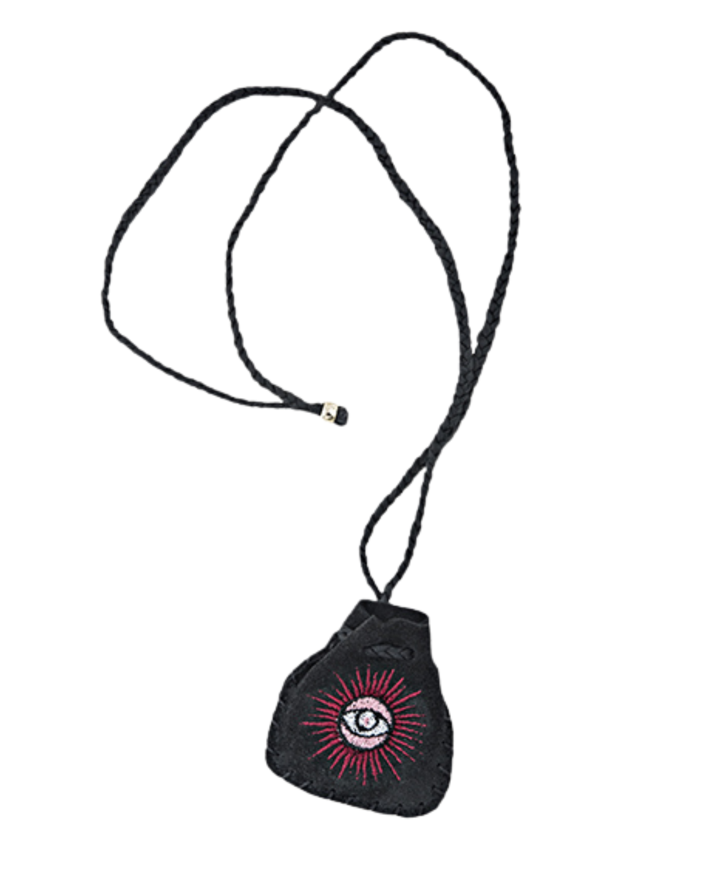 Eye Burst Pouch Necklace