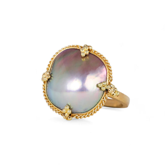 Mabe Pearl Ring