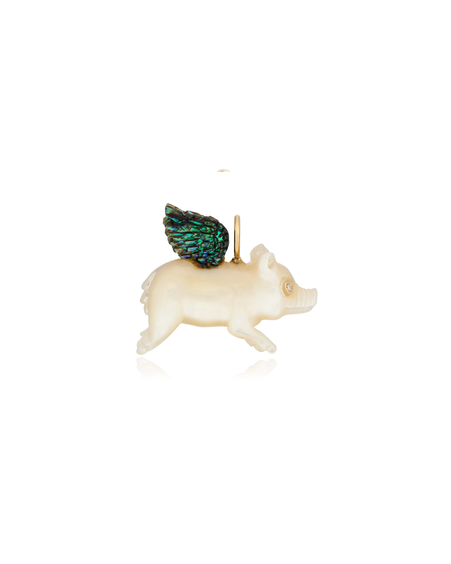 Flying Pig Charm