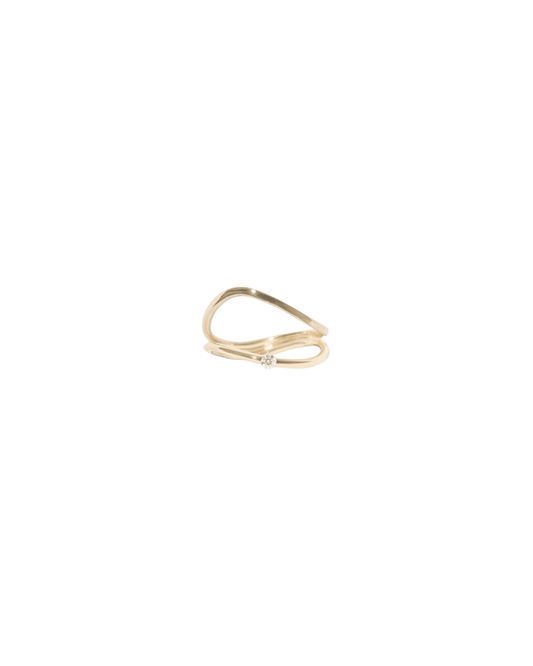 Dune Double Ring
