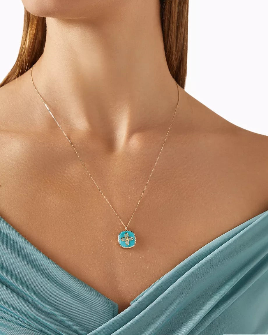 BOWIE Turquoise Necklace