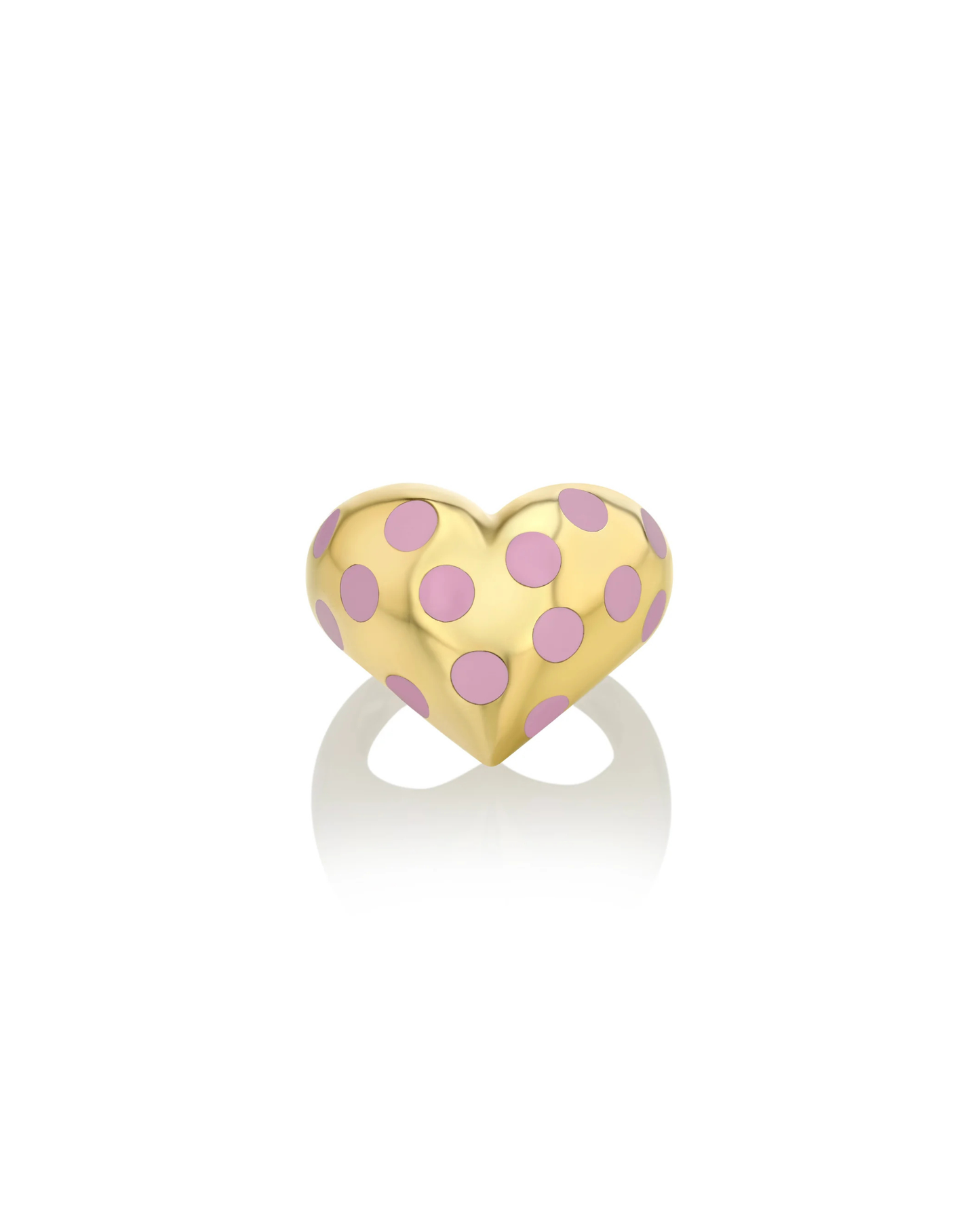 Dotted Chubby Heart