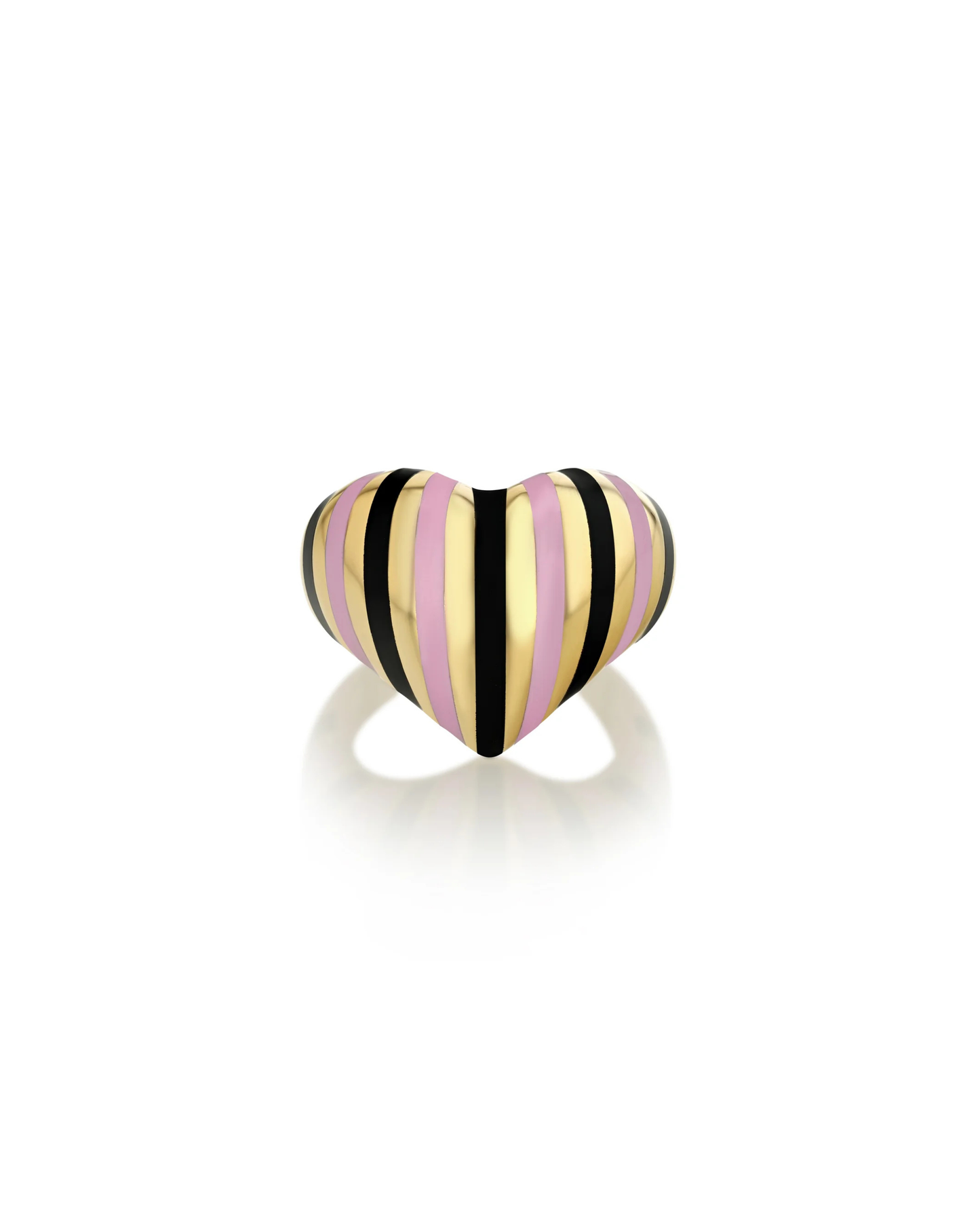 Stripped Chubby Heart