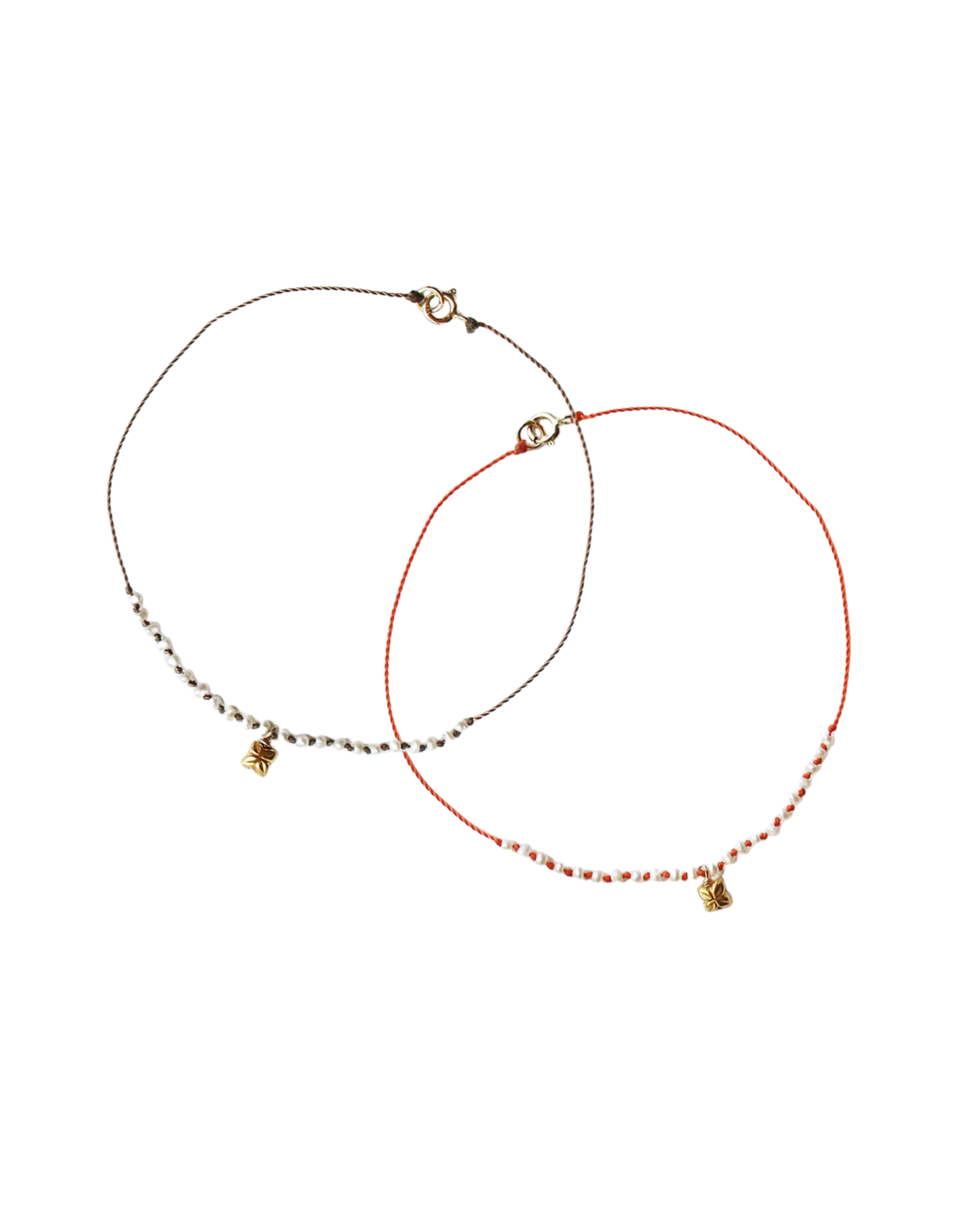 Blossom Charm Pearl Bracelet