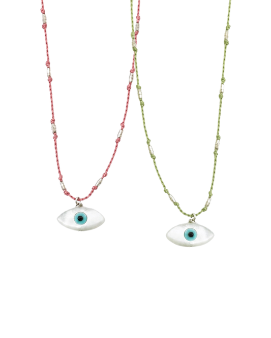 Protective Eye Cord Necklace