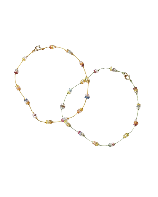 Rainbow Sapphire Bracelet
