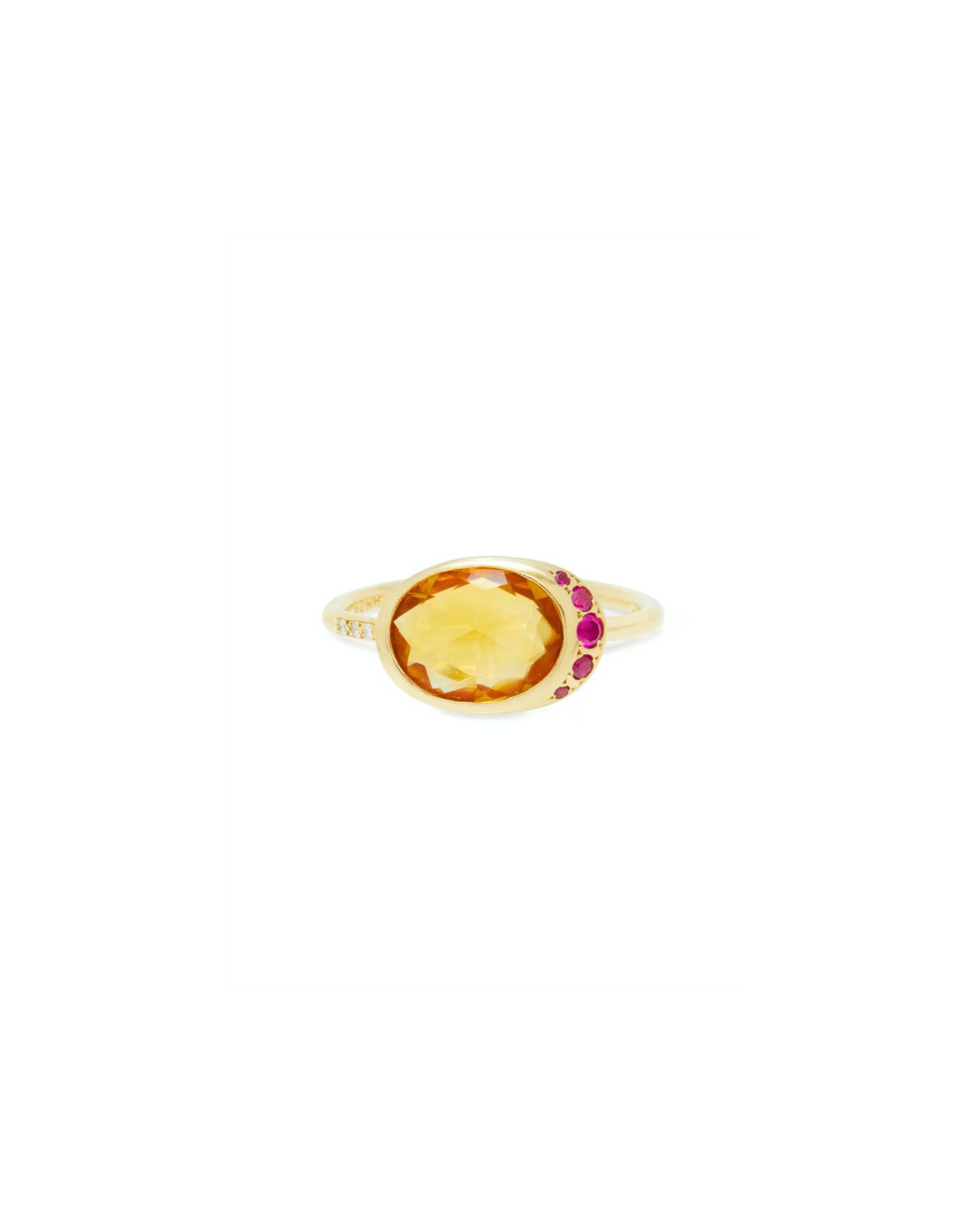 The Alice Citrine Ring