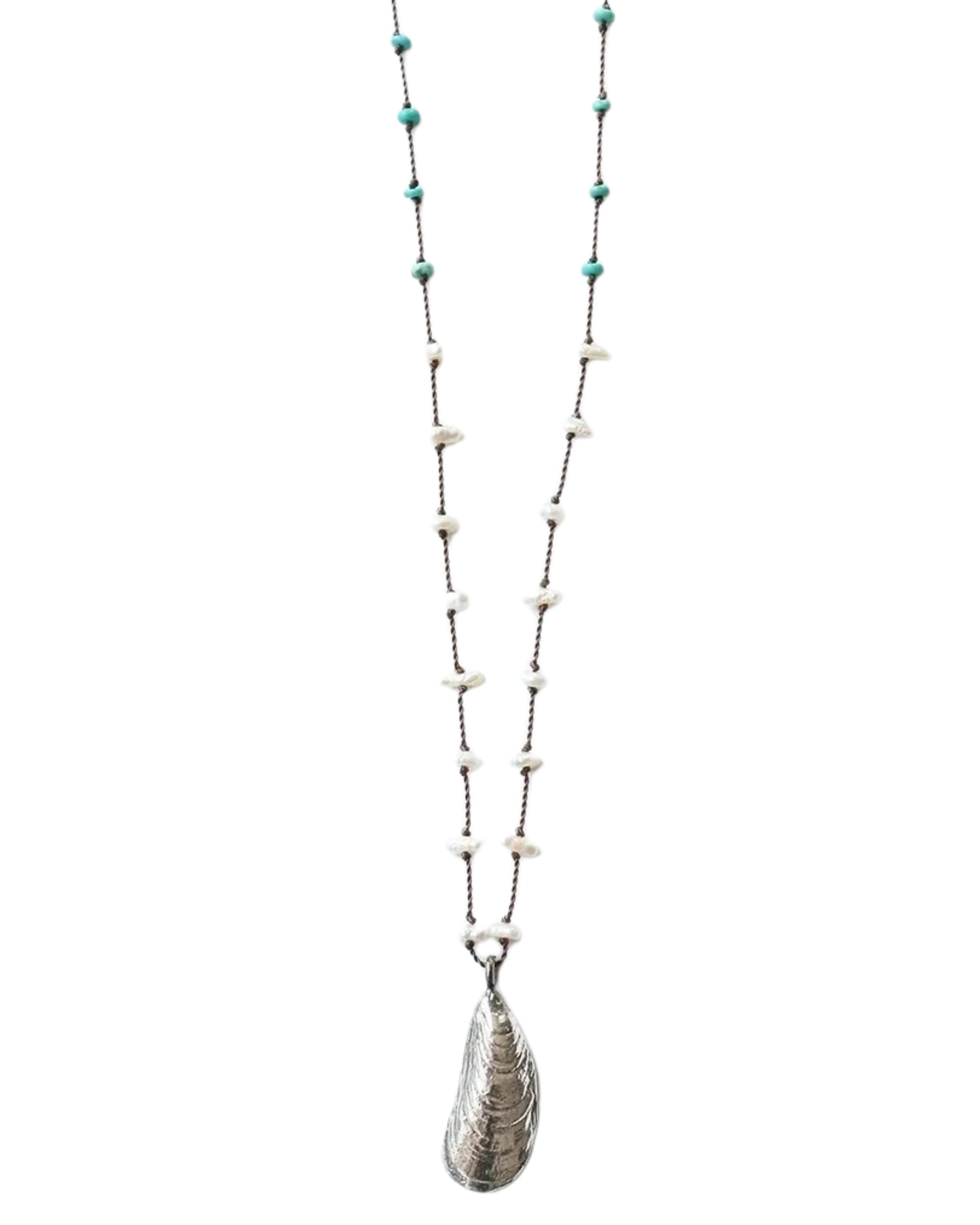 Silver Shell Necklace