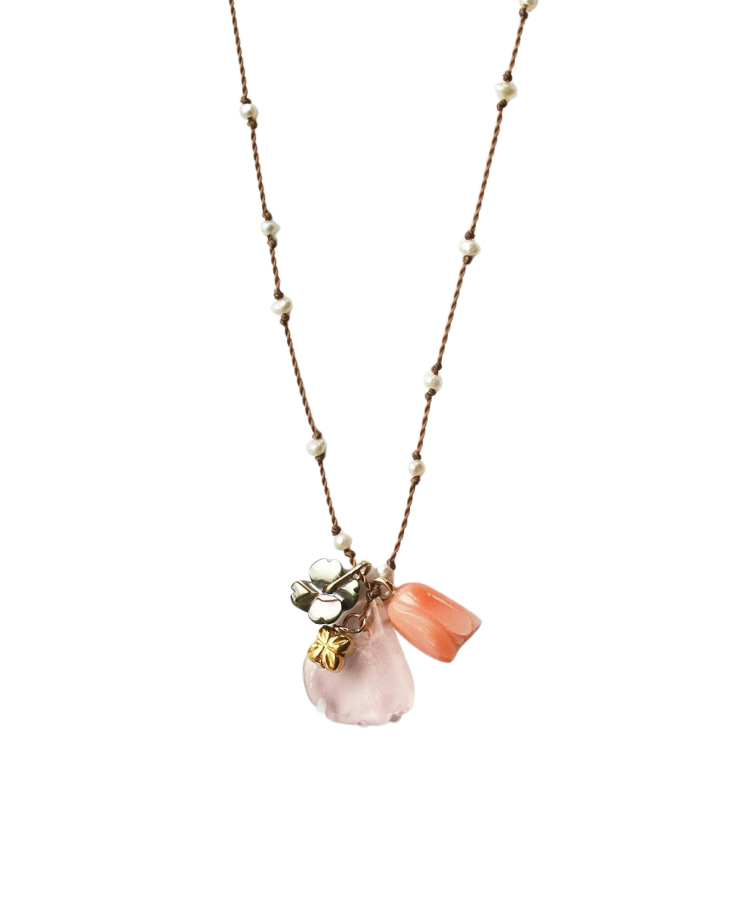 Flora Charm Necklace