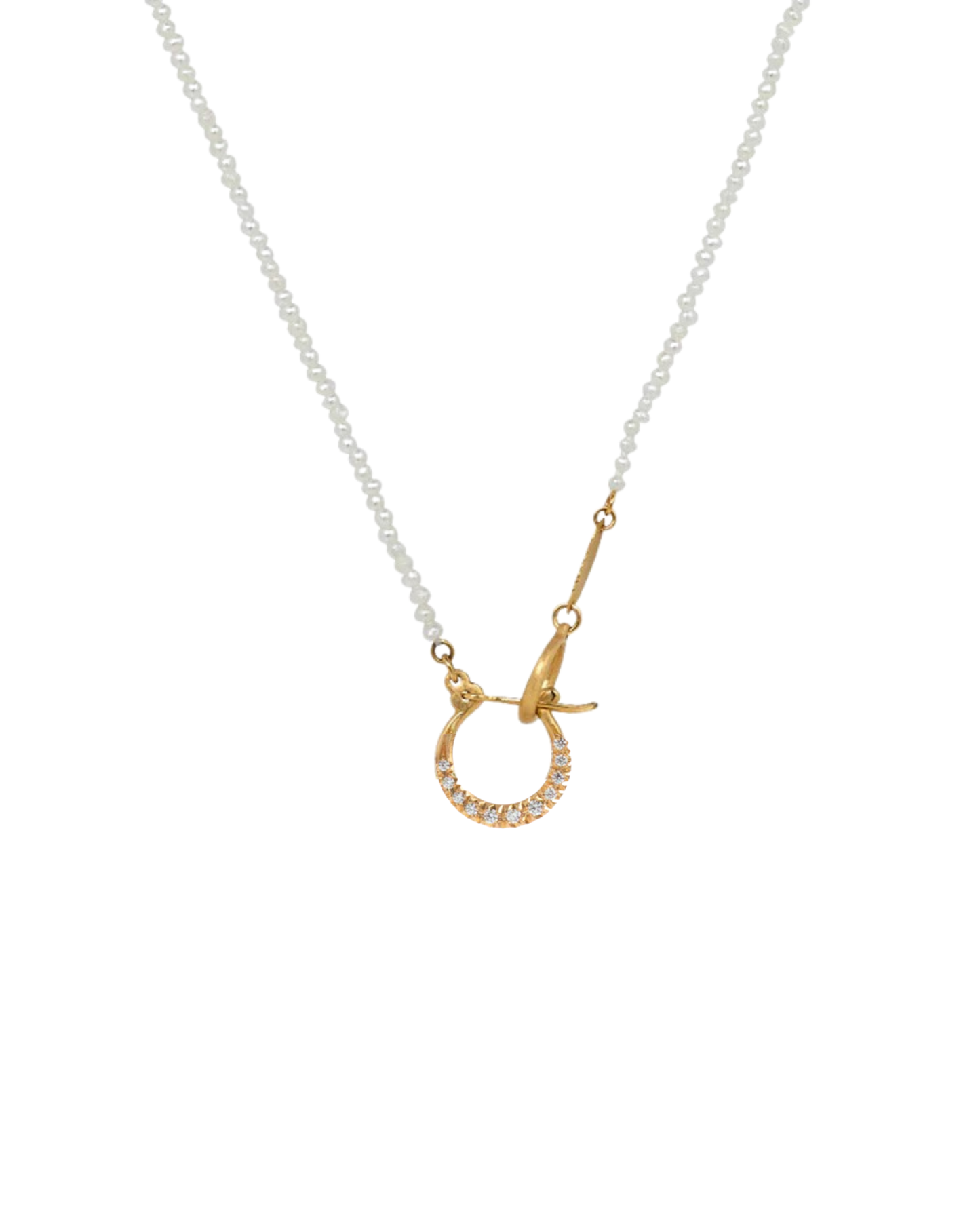 Fresh Water Pearl Hung Necklace