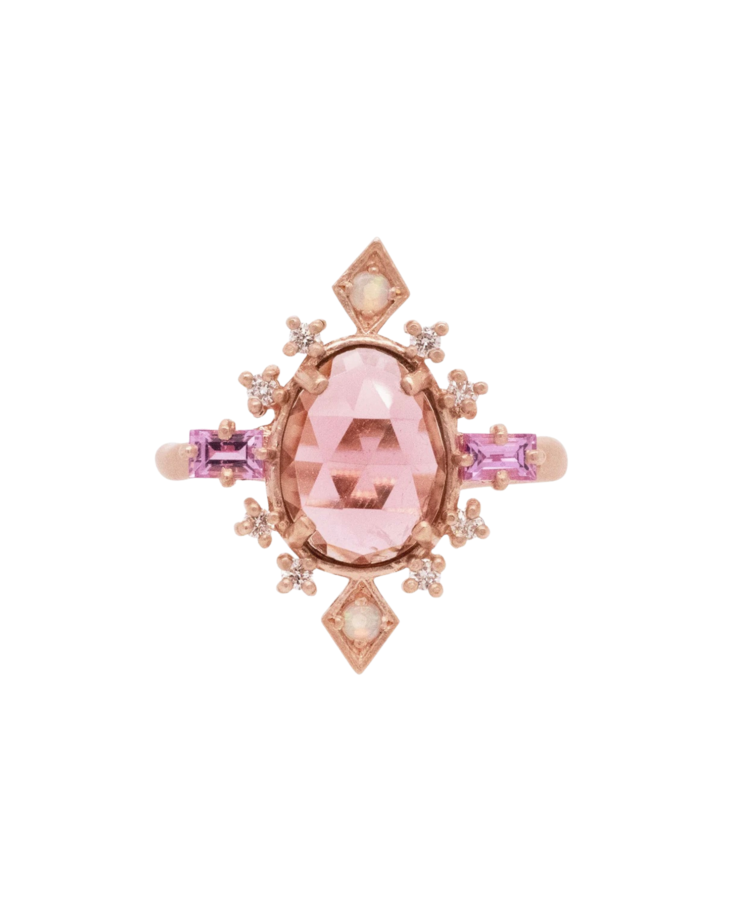 Sparkle Burst Tourmaline Ring