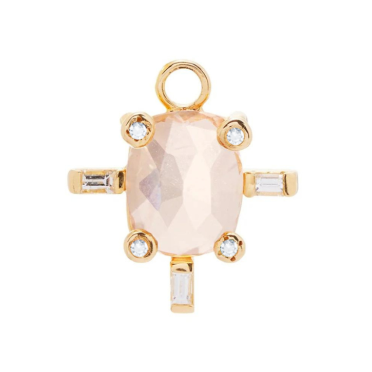 Juno Morganite Earring Charm