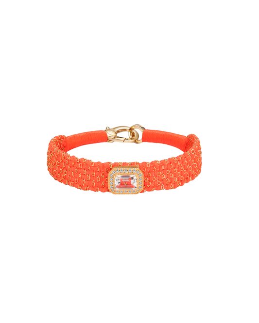 Vicky Bracelet in Neon Orange