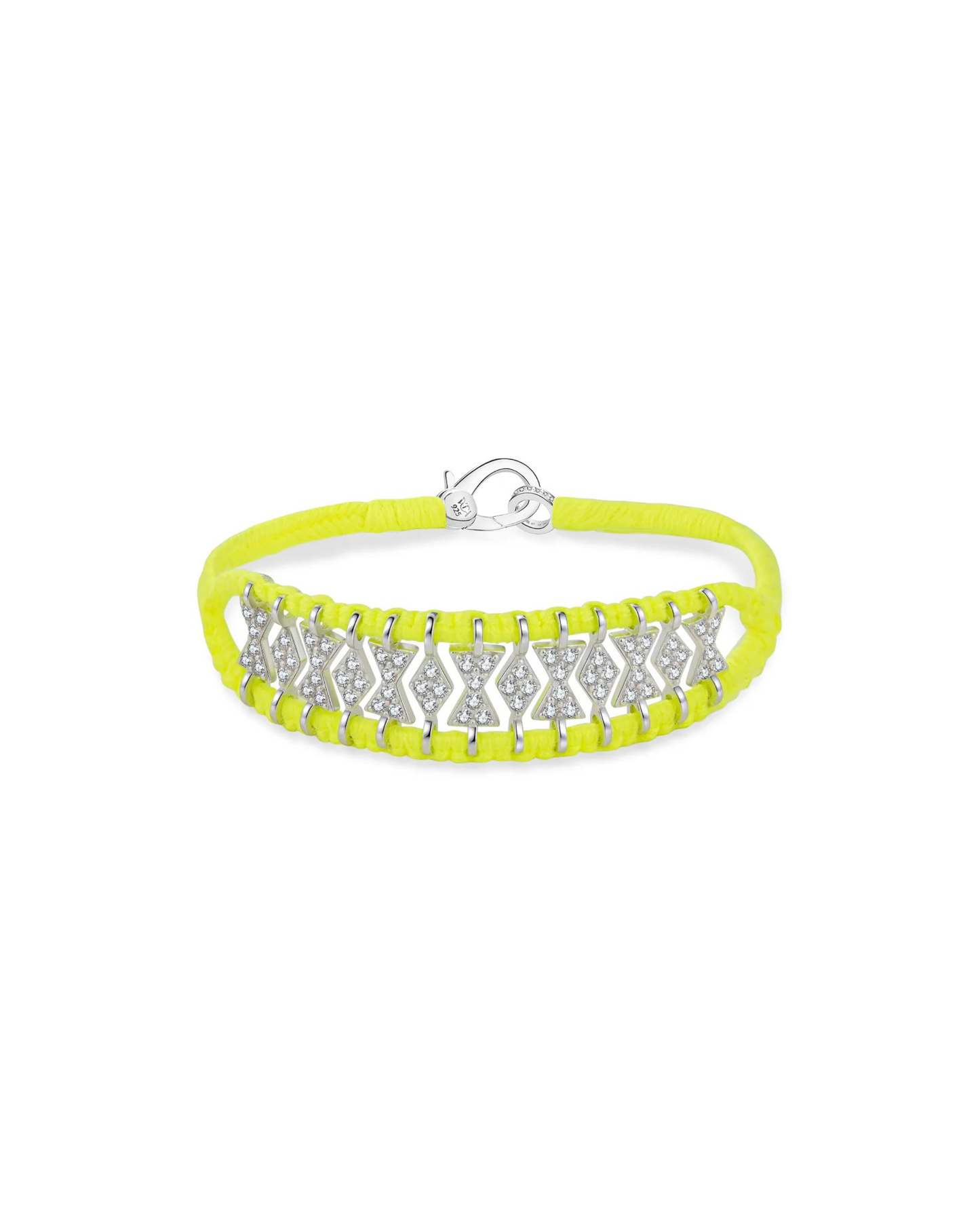 Buzios Bracelet in Neon Yellow