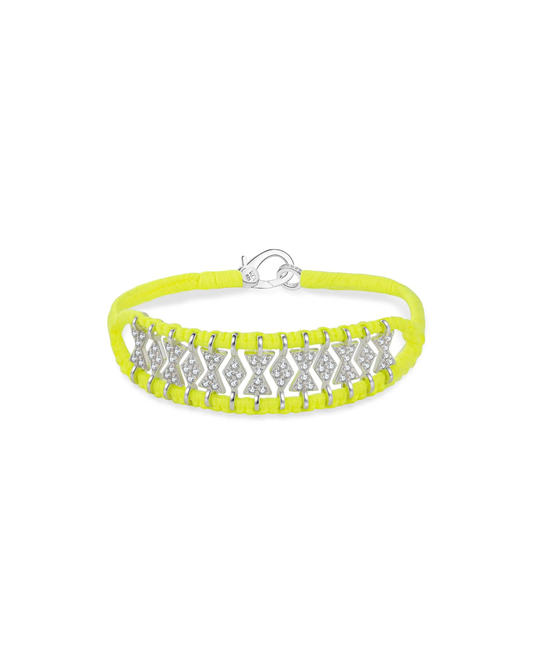 Buzios Bracelet in Neon Yellow