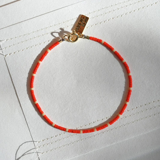 Dipsea Bracelet - Red/Blush