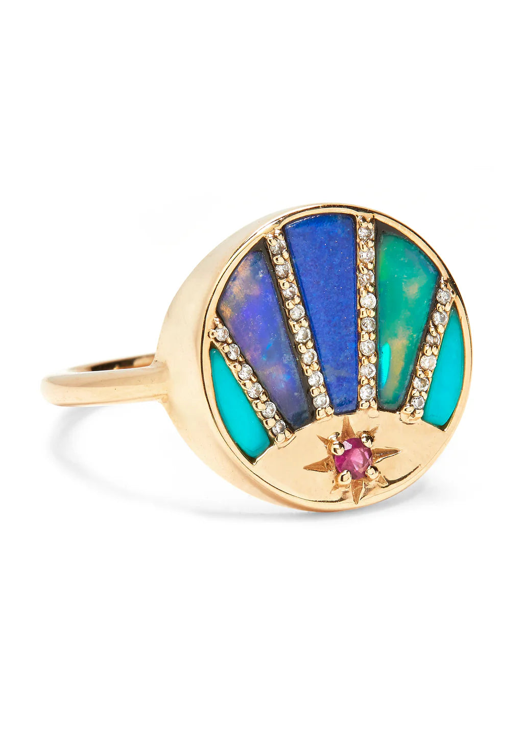 The Aurora Borealis Ring