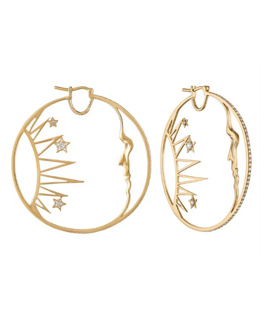 Harmony Diamond Hoops