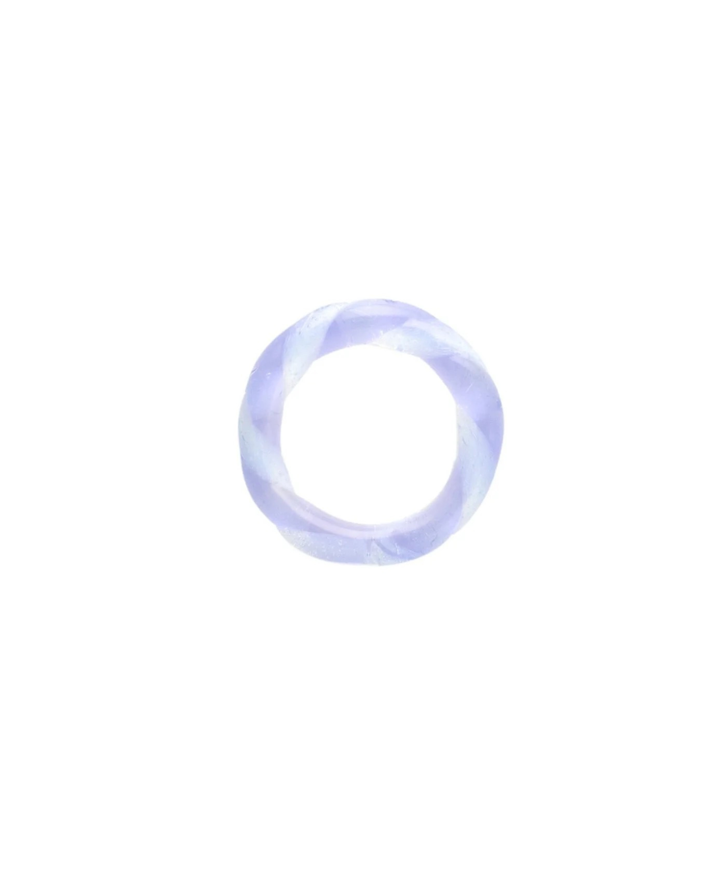 Twisted Glass Ring
