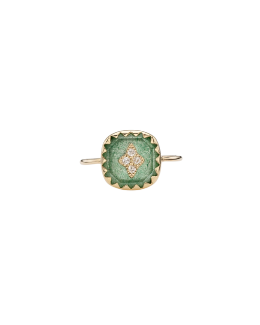 PIERROT Aventurine Ring