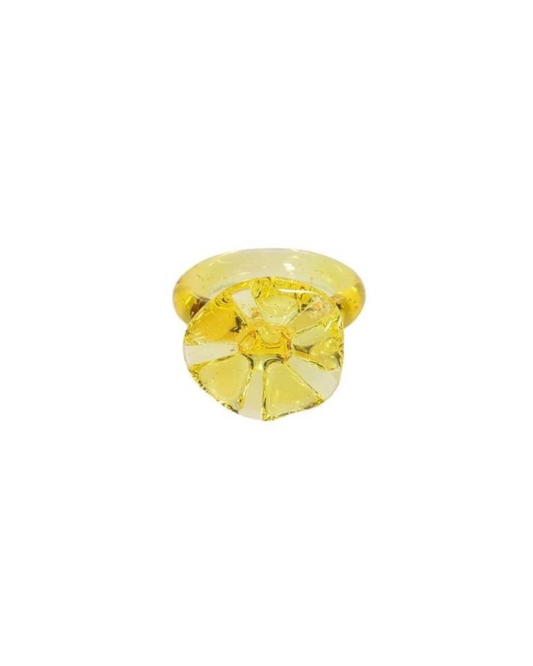 Flower Glass Ring